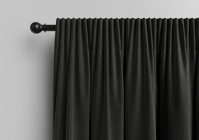 Ultra Luxe Velvet, Black - Made to Measure Curtains - Image 10